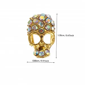 Підвіски для нігтів Ipetboom з стразами synthetic.ua - Фото 1