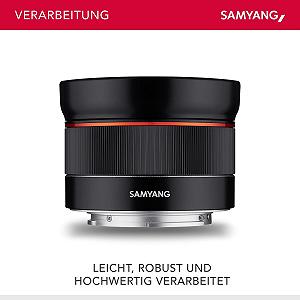 Об’єктив Samyang AF / 24 mm / f/2.8 FE / Sony E / Чорний - Фото 1