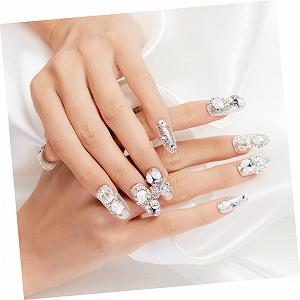 Стрази для нігтів Ipetboom, блискучі, для манікюру, 100 шт. synthetic.ua - Фото 1