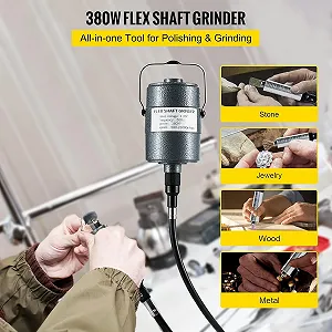 Шлифовальный станок VEVOR 380W Flex Shaft Grinder цена на synthetic.ua - Фото 1 Шлифовальный станок VEVOR 380W Flex Shaft Grinder synthetic.ua - Фото 1
