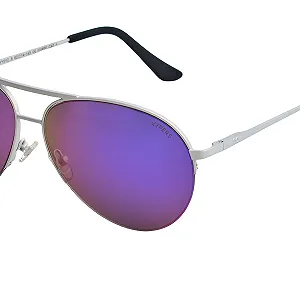 Сонцезахисні окуляри Овальні Kypers Maxy Метал Білий synthetic.ua - Фото 1