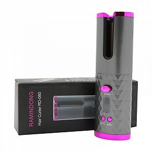 Авто-бигуди Ramindong Hair curler RD-060 Grey Беспроводной стайлер для завивки волос - Фото 1