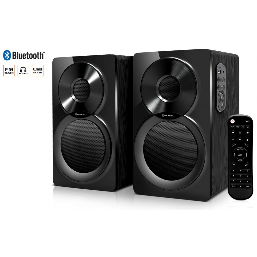 Акустическая система REAL-EL S-450 Black, фото №2