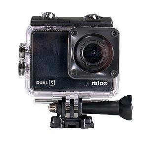 Экшн-камера Nilox Dual S / 170° / 4K/ 60fps / Водонепроницаемая / Черная - Фото 1