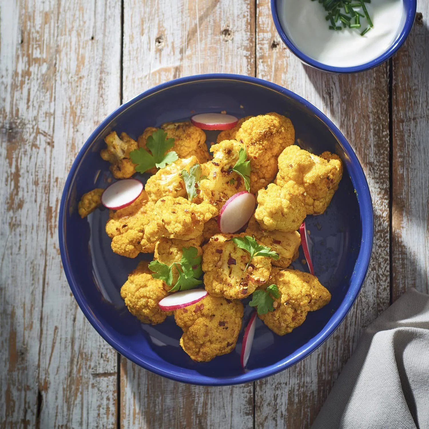 Форма для запекания Typhoon Mediterranean 1402.117 терракотовая круглая 21 см темно-синяя, фото №7