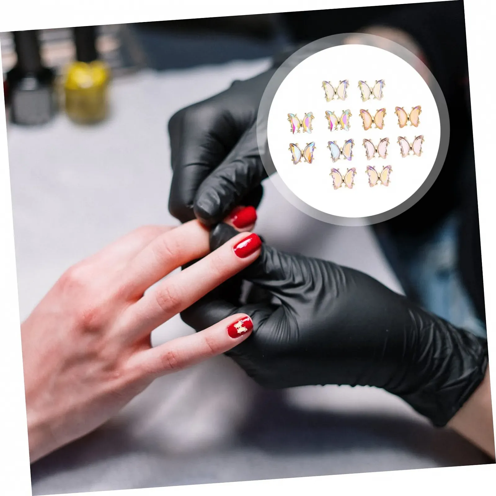 Прикраса для нігтів Метелик Healeved, фото №9