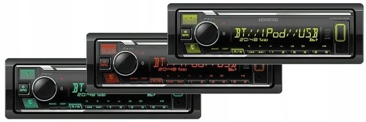 Автомагнитола Kenwood KMM-BT508DAB / Bluetooth / FM / USB / AUX / DAB+ / 1DIN, фото №2