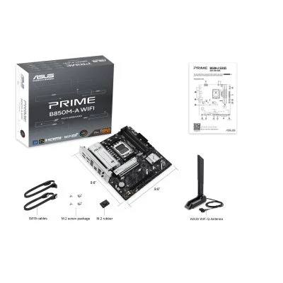 Материнская плата ASUS PRIME B850M-A WIFI, фото №7 Материнская плата ASUS PRIME B850M-A WIFI, фото №7