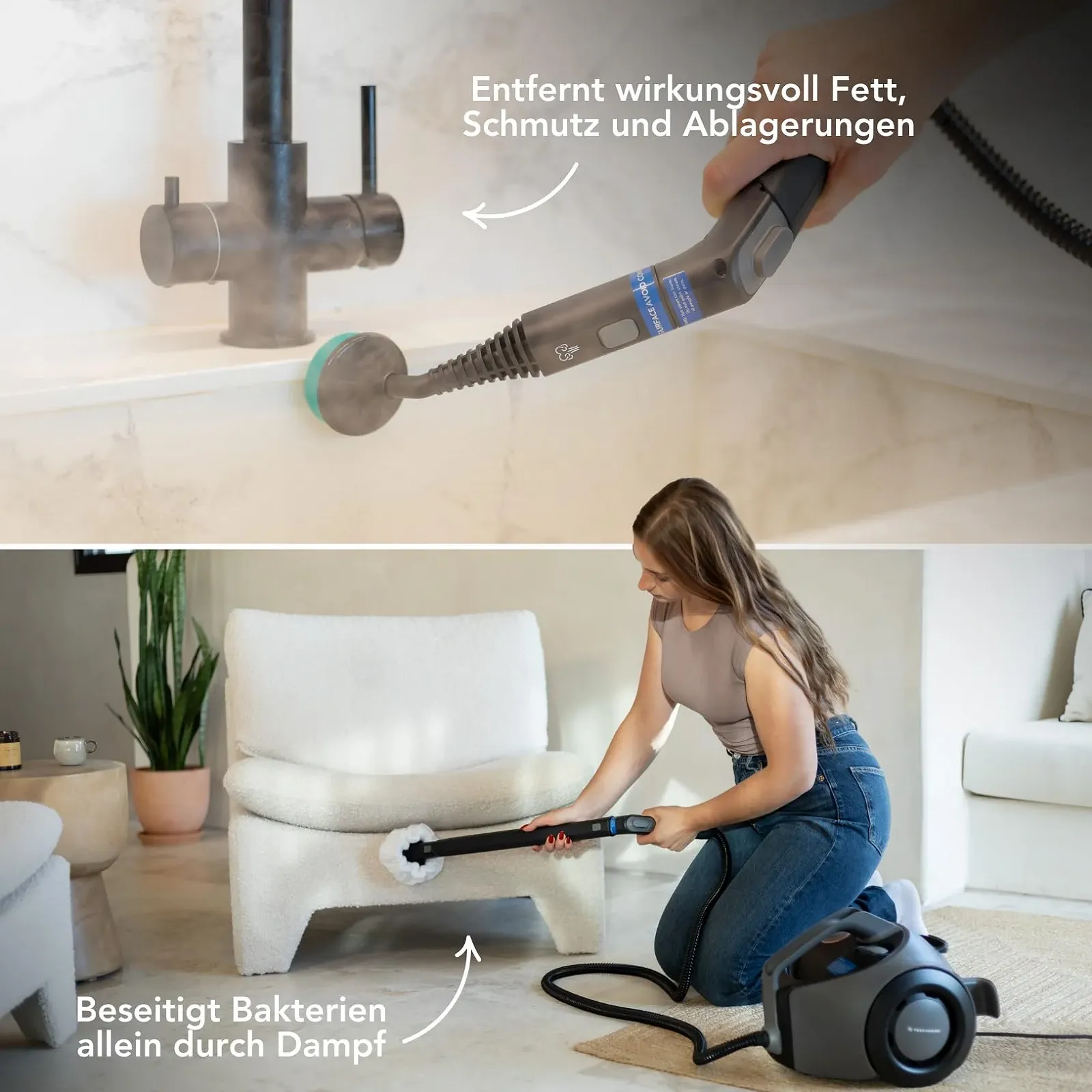 Пароочисник TS2 1800 Вт 4 бар, фото №2