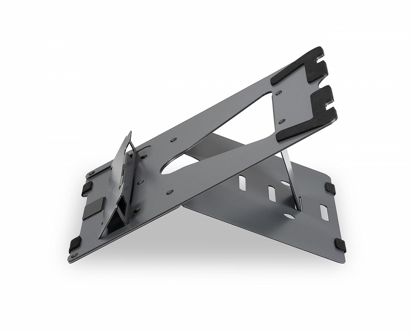 Подставка для ноутбука BakkerElkhuizen Ergo-Q 160 5 уровней высоты Темно-серый, фото №6 Подставка для ноутбука BakkerElkhuizen Ergo-Q 160 5 уровней высоты Темно-серый, фото №6