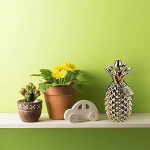 Скарбничка Relaxdays Ананас керамічна synthetic.ua - Фото 1
