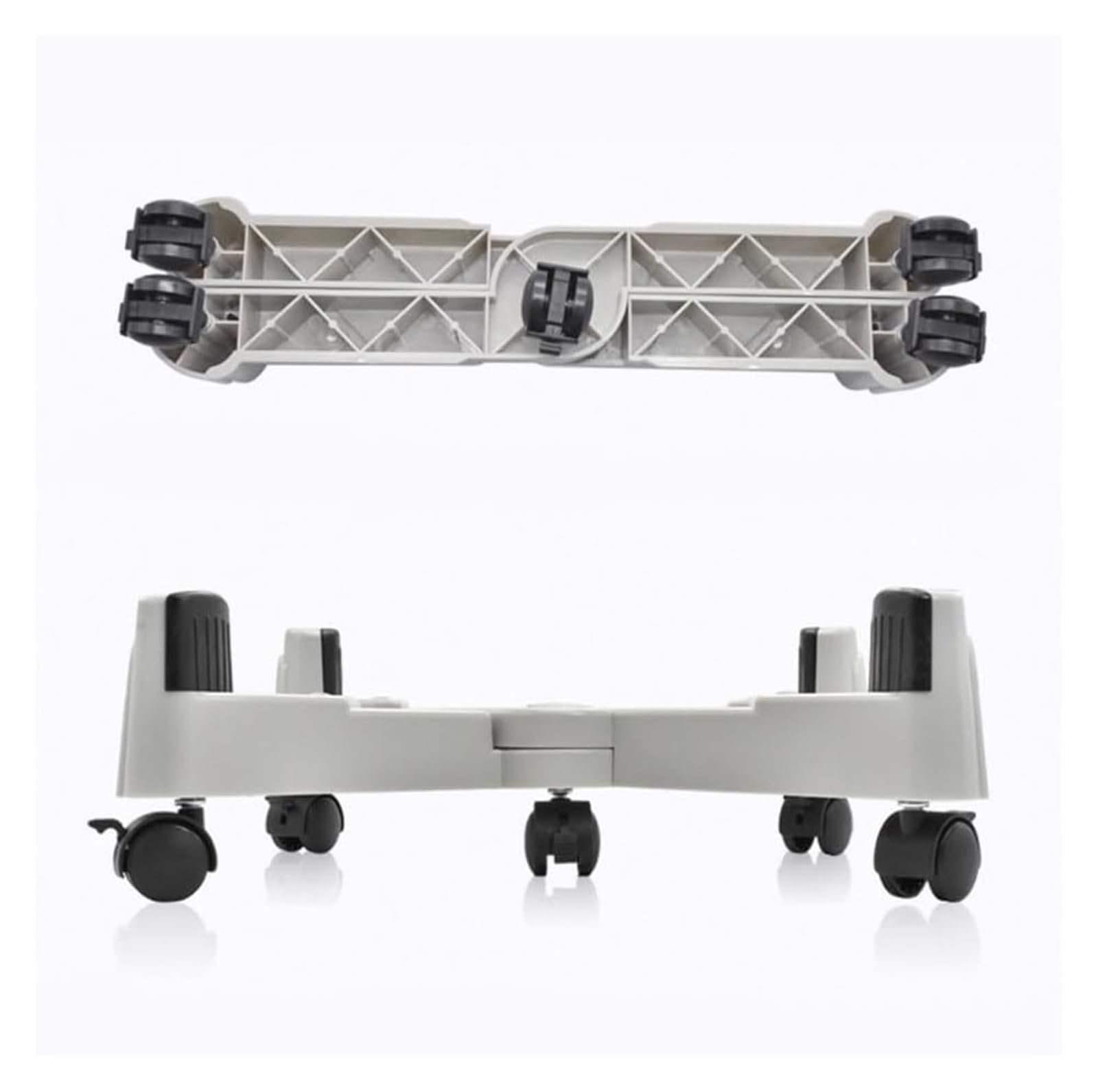 Подставка для компьютера регулируемая, тип X, с 5 колесами, мобильная, регулируемая ширина до 25 см, фото №3