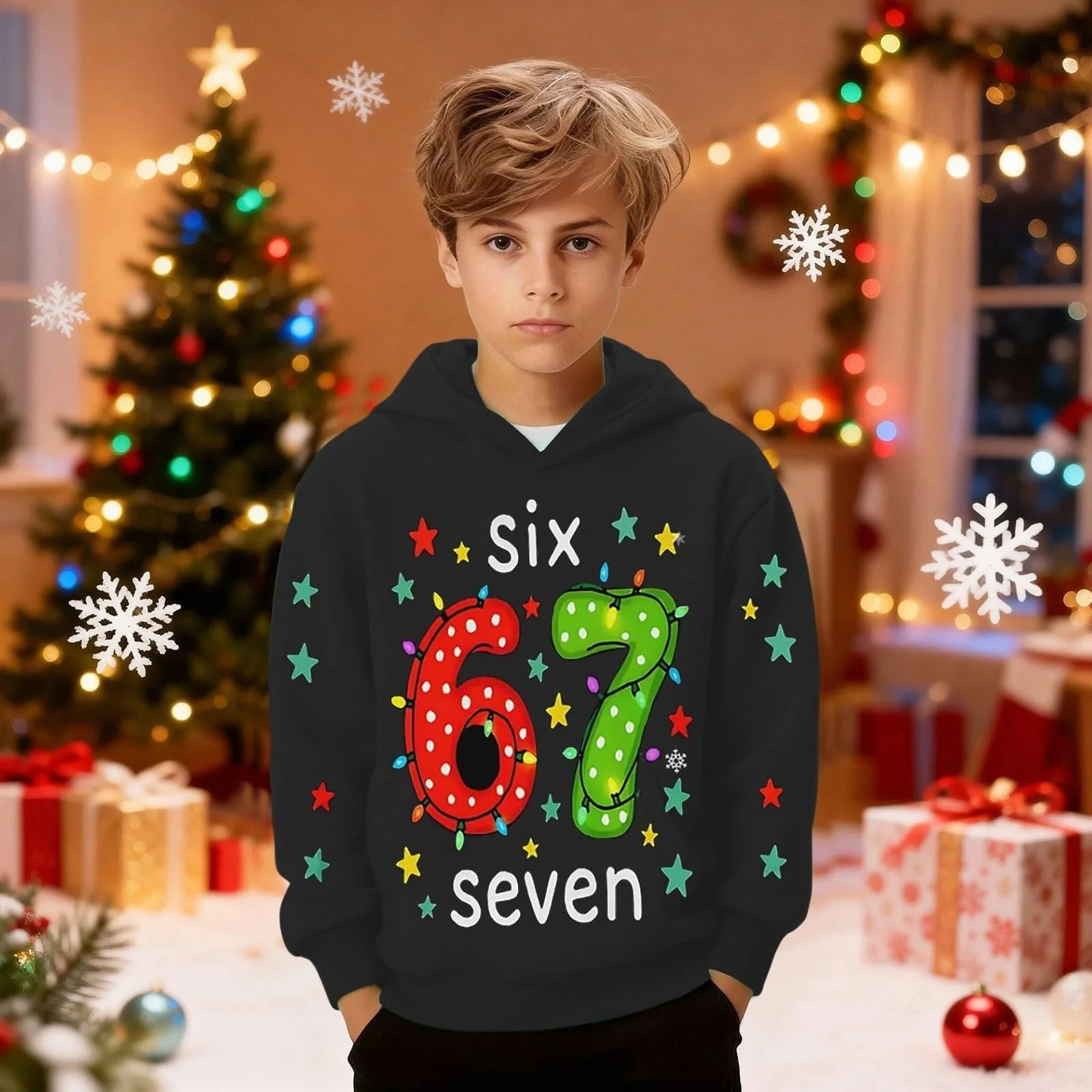 Худи для мальчиков R, модель 158, флисовый, с капюшоном, с передним карманом, фото №3