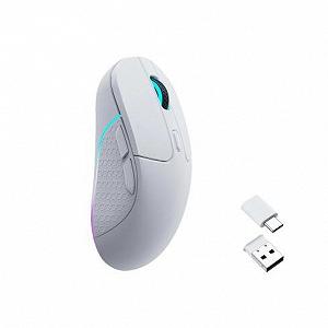 Мышка Keychron M3 Wireless/Bluetooth/USB White (M3-A3) - Фото 1
