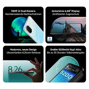 Смартфон XIAOMI Redmi A5 4/128GB Black synthetic.ua - Фото 1