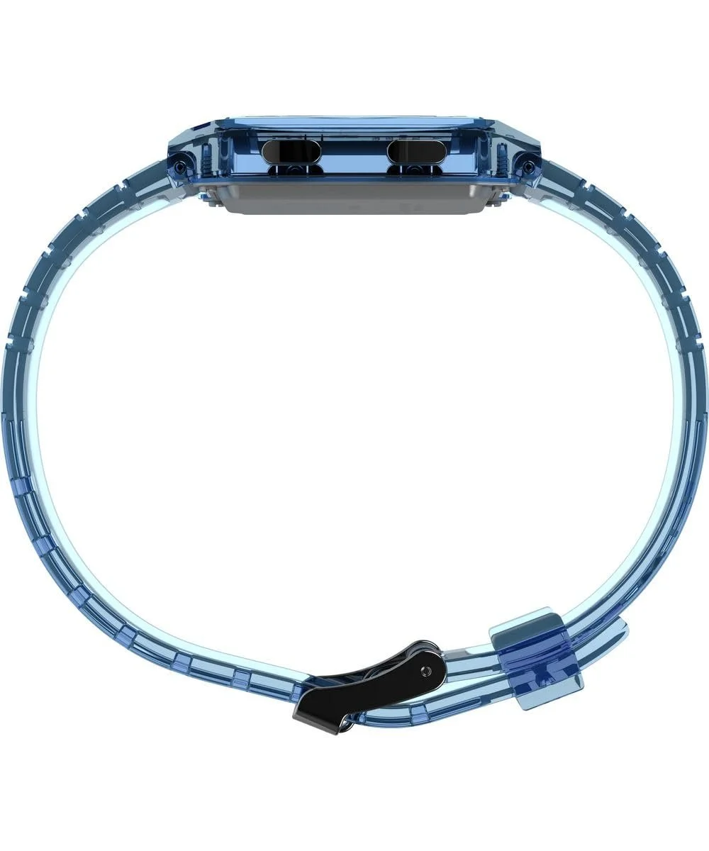 Цифровий Годинник Timex Unisex Lca, синій, вінтажний, фото №2