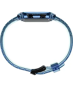 Цифровий Годинник Timex Unisex Lca, синій, вінтажний synthetic.ua - Фото 1