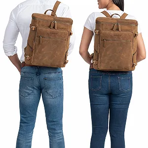 Рюкзак деловой STILORD Alvar 15.6 дюймов Genuine Leather Tan - Dark Brown цена на synthetic.ua - Фото 1 Рюкзак деловой STILORD Alvar 15.6 дюймов Genuine Leather Tan - Dark Brown synthetic.ua - Фото 1