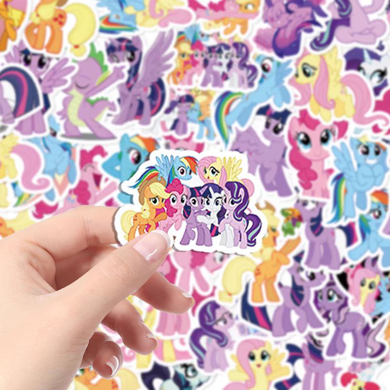 Поні стікери наклейки Май Літл Поні Мій маленький поні My Little Pony Дружба це диво аксесуари 61 шт, фото №4