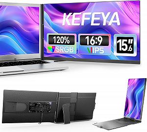 Монітор портативний 15.6" KEFEYA P5 Full HD IPS 60 Гц - Фото 1