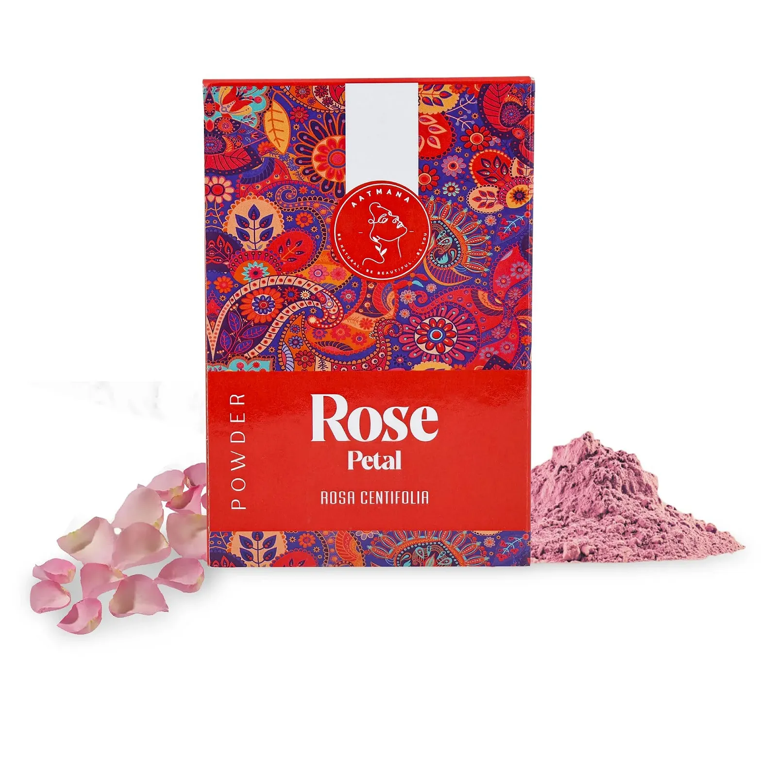 Пудра з пелюсток троянд AATMANA для освітлення шкіри, фото №1