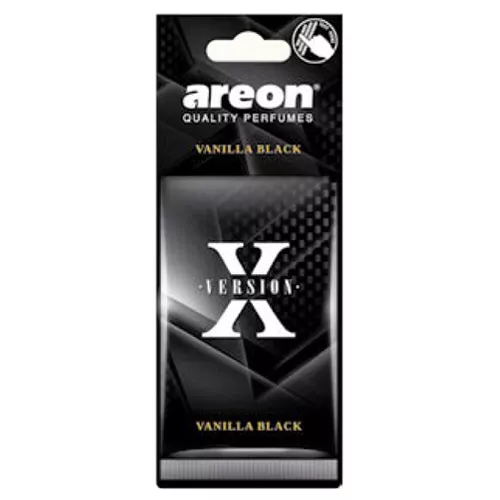 Освежитель воздуха AREON Х-Vervision листик Vanilla Black AXV11, фото №1