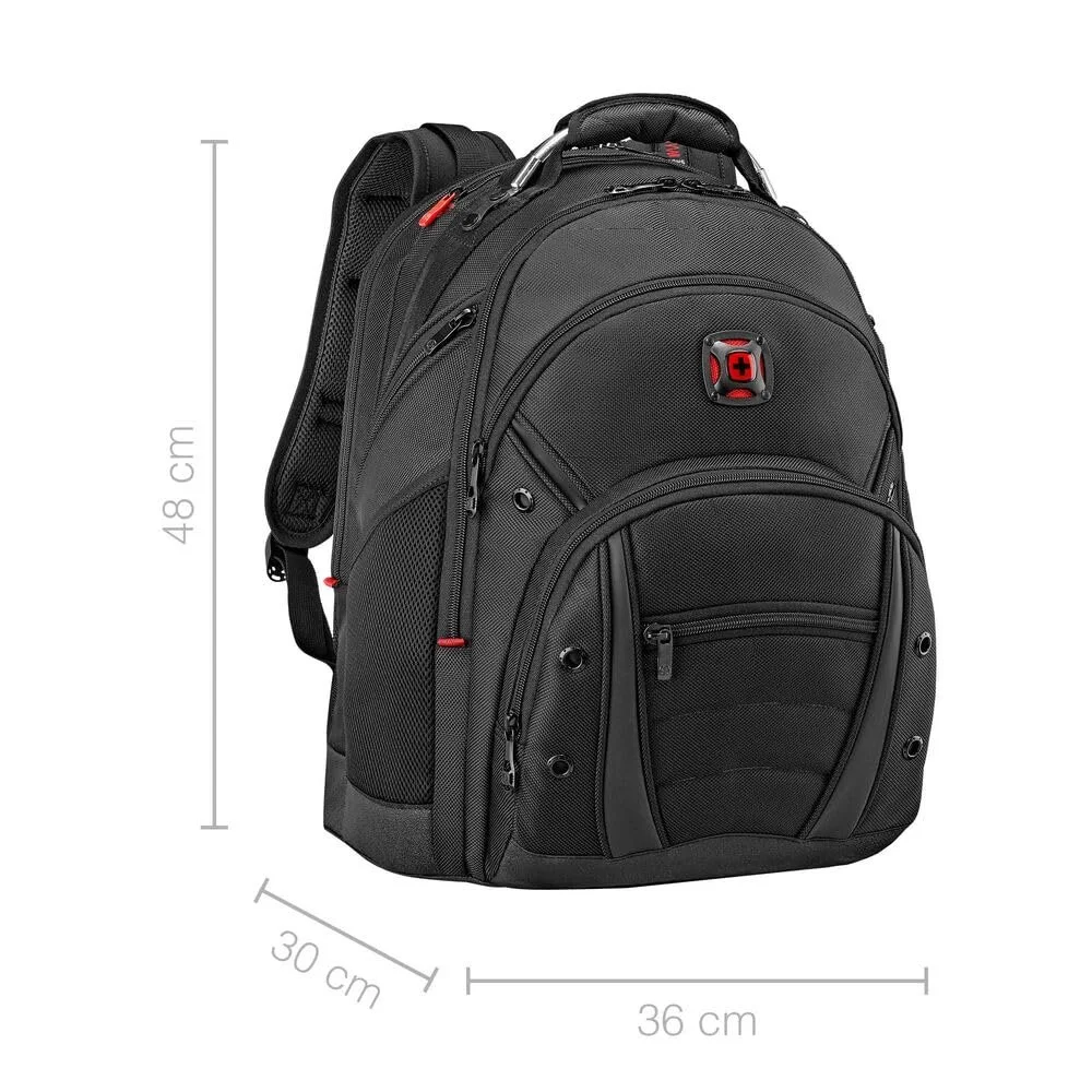 Рюкзак для ноутбука Wenger Synergy 605074 16" 30 л Черный, фото №2 Рюкзак для ноутбука Wenger Synergy 605074 16" 30 л Черный, фото №2