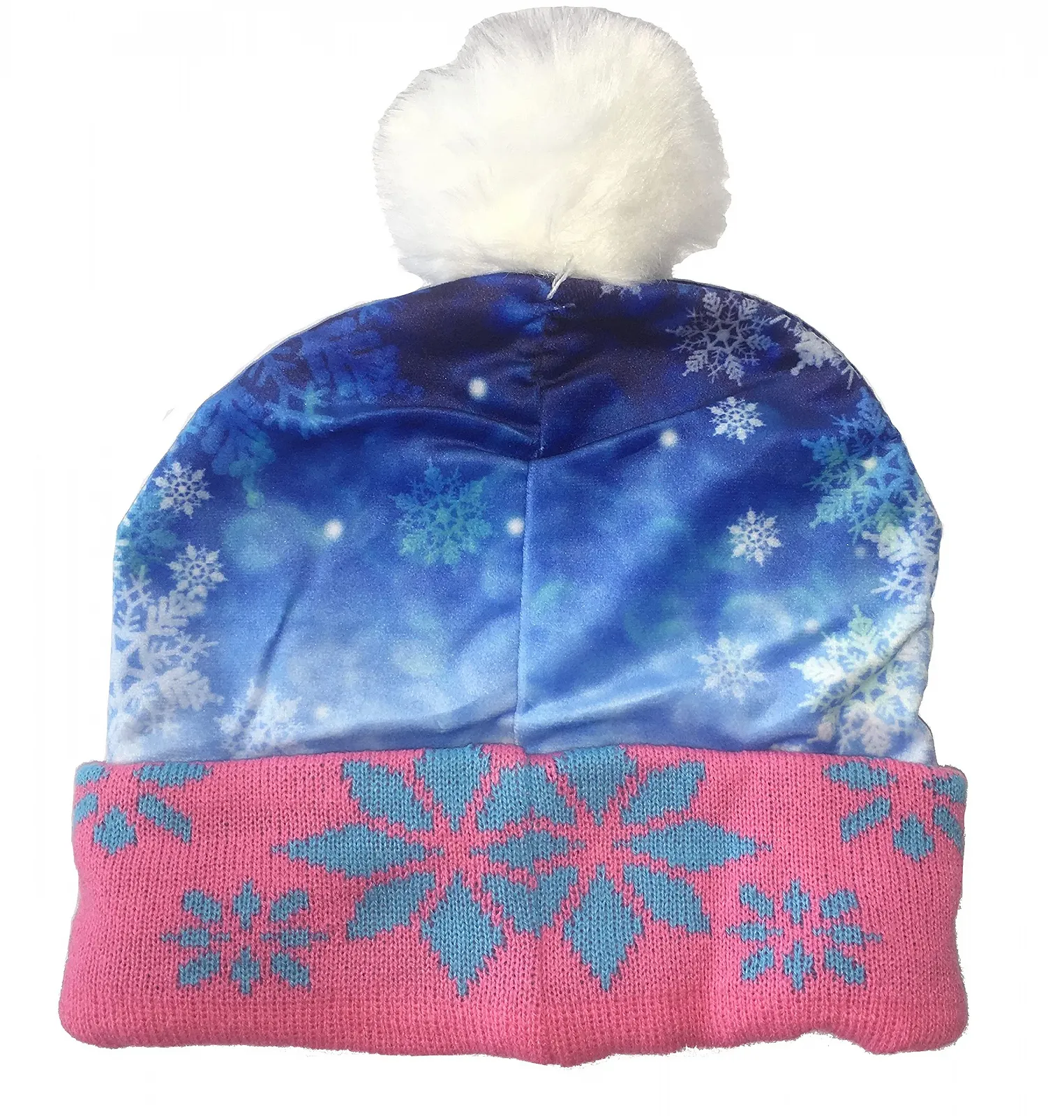 Зимняя шапка Disney Frozen для девочек (52, Розовая), фото №2 Зимняя шапка Disney Frozen для девочек (52, Розовая), фото №2