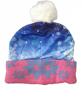 Зимняя шапка Disney Frozen для девочек (52, Розовая) synthetic.ua - Фото 1