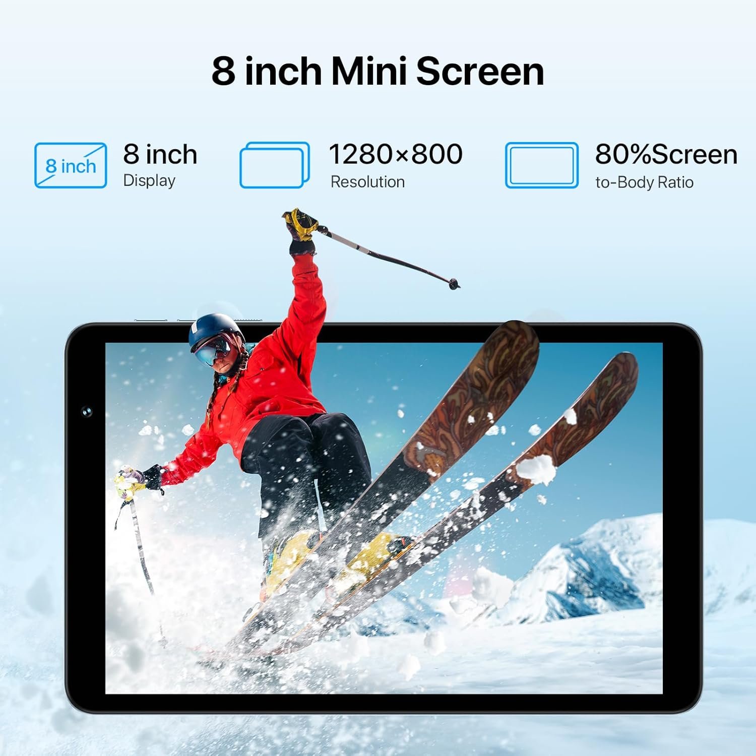 Планшет 8" UMIDIGI G1 Tab Mini 3/32GB 4 ядра Android 14 5000mAh Сірий, фото №3