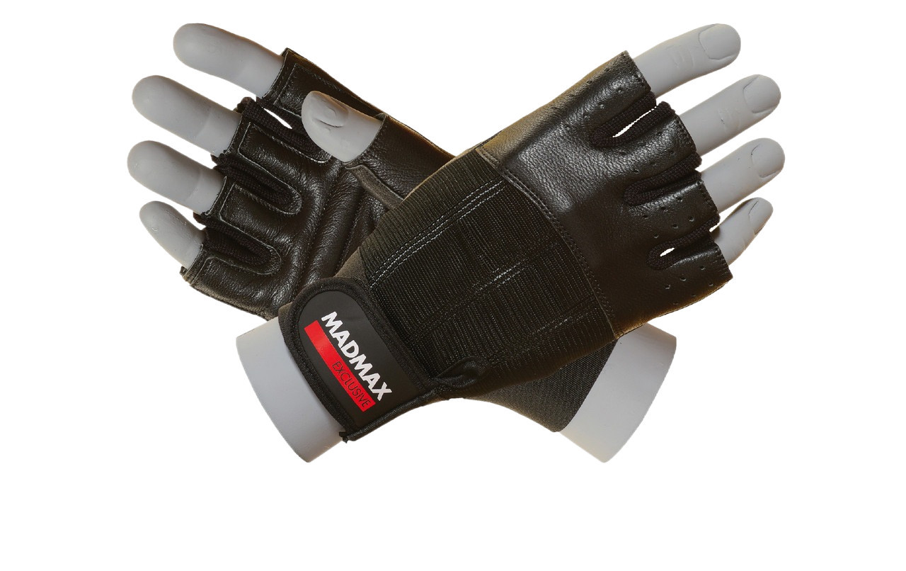 Рукавички для фітнесу MadMax MFG-248 Clasic Exclusive Black XL, фото №1