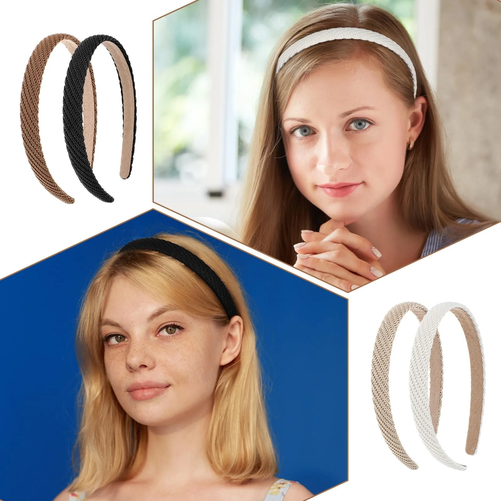 Тонкі обручі на Голову для Жінок і Дівчат, фото №4