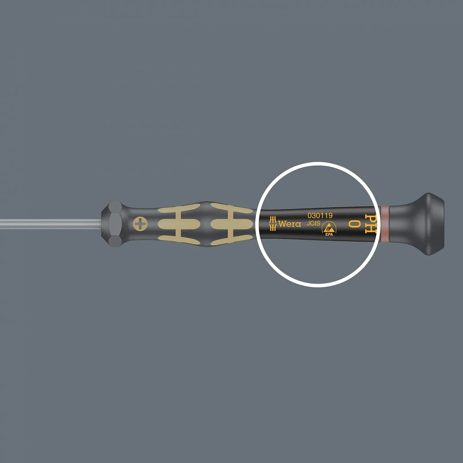 Торцева викрутка Wera 1569 ESD 5 x 60 мм 1 шт. 05030151001, фото №9