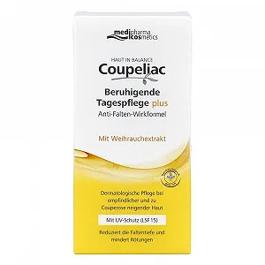 Денний крем Coupeliac Plus заспокійливий для шкіри схильної до куперозу SPF 15 50 мл ціна на synthetic.ua - Фото 1 Денний крем Coupeliac Plus заспокійливий для шкіри схильної до куперозу SPF 15 50 мл synthetic.ua - Фото 1