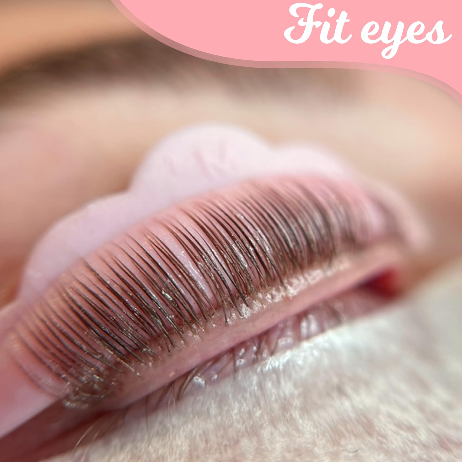 Набір Eyelashes Perm Curlers Силіконовий Перманентний Пад Многоразова Щіточка для Вій 5 Розмірів, фото №2