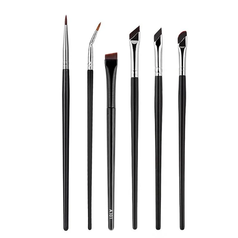 Кисточки для подводки 6 шт. Профессиональная, фото №1
