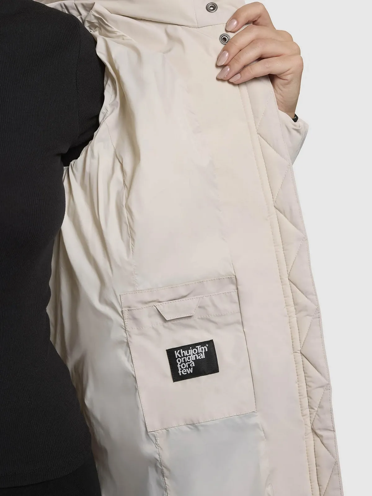 Женское зимнее стеганое пальто khujo Sensy, фото №8 Женское зимнее стеганое пальто khujo Sensy, фото №8