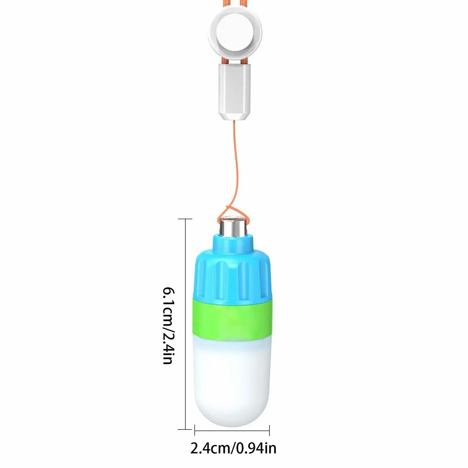 Водонепроницаемый фонарь Underwater Burner LED SOS, 2 режима, для ночных погружений, бассейна, озера, моря, кемпинга, дайвинга, фото №7