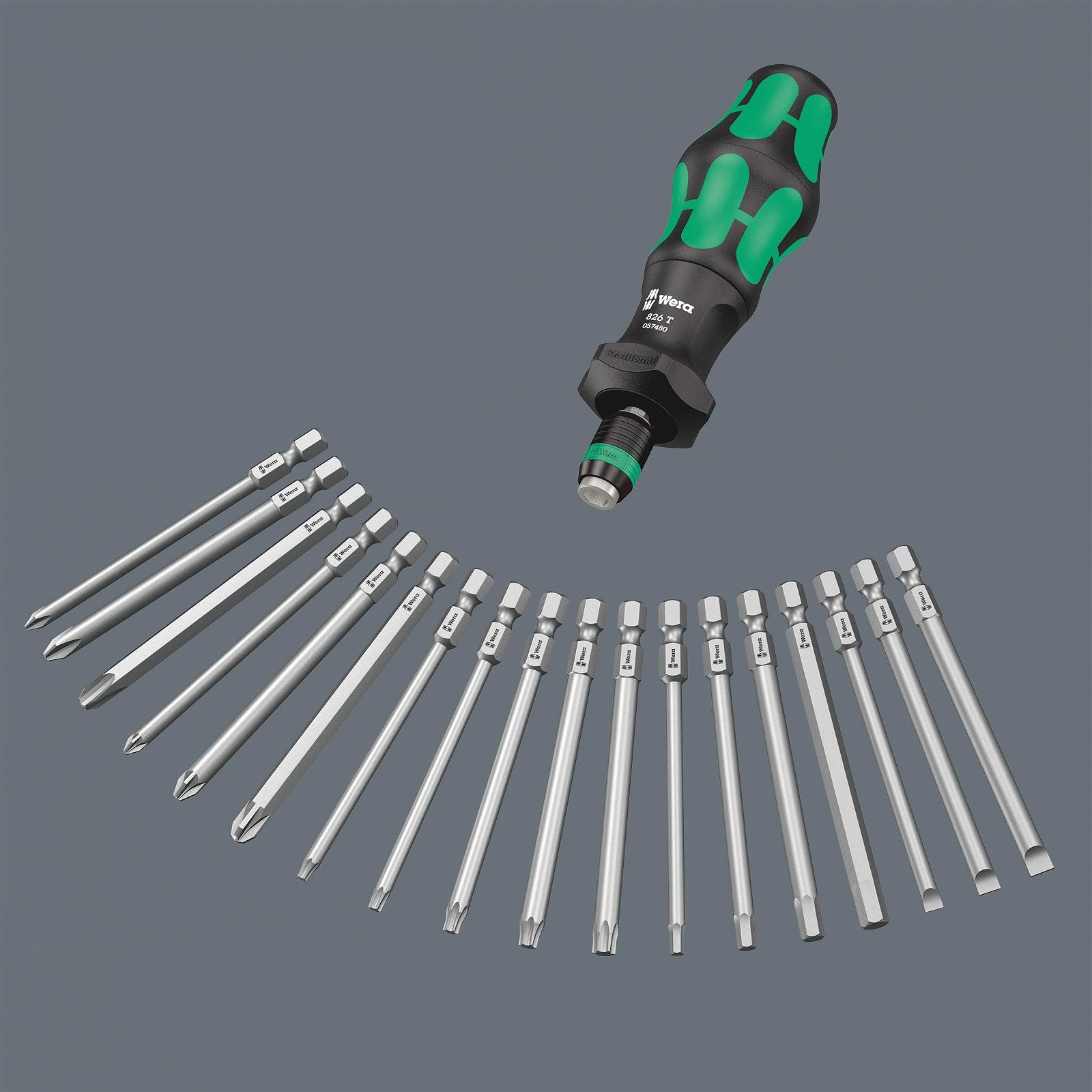 Набор отверток с редуктором Wera Kraftform Compact Turbo 1 05057482001 18 единиц, фото №7 Набор отверток с редуктором Wera Kraftform Compact Turbo 1 05057482001 18 единиц, фото №7