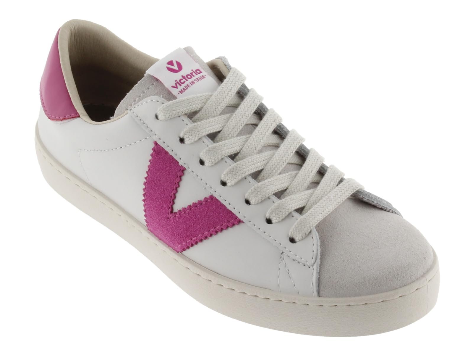 Кеди Victoria Berlin Шкіра та контрастні деталі та Спліт шкіряний носок 1126142 Унісекс, фото №5 Кеди Victoria Berlin Шкіра та контрастні деталі та Спліт шкіряний носок 1126142 Унісекс, фото №5