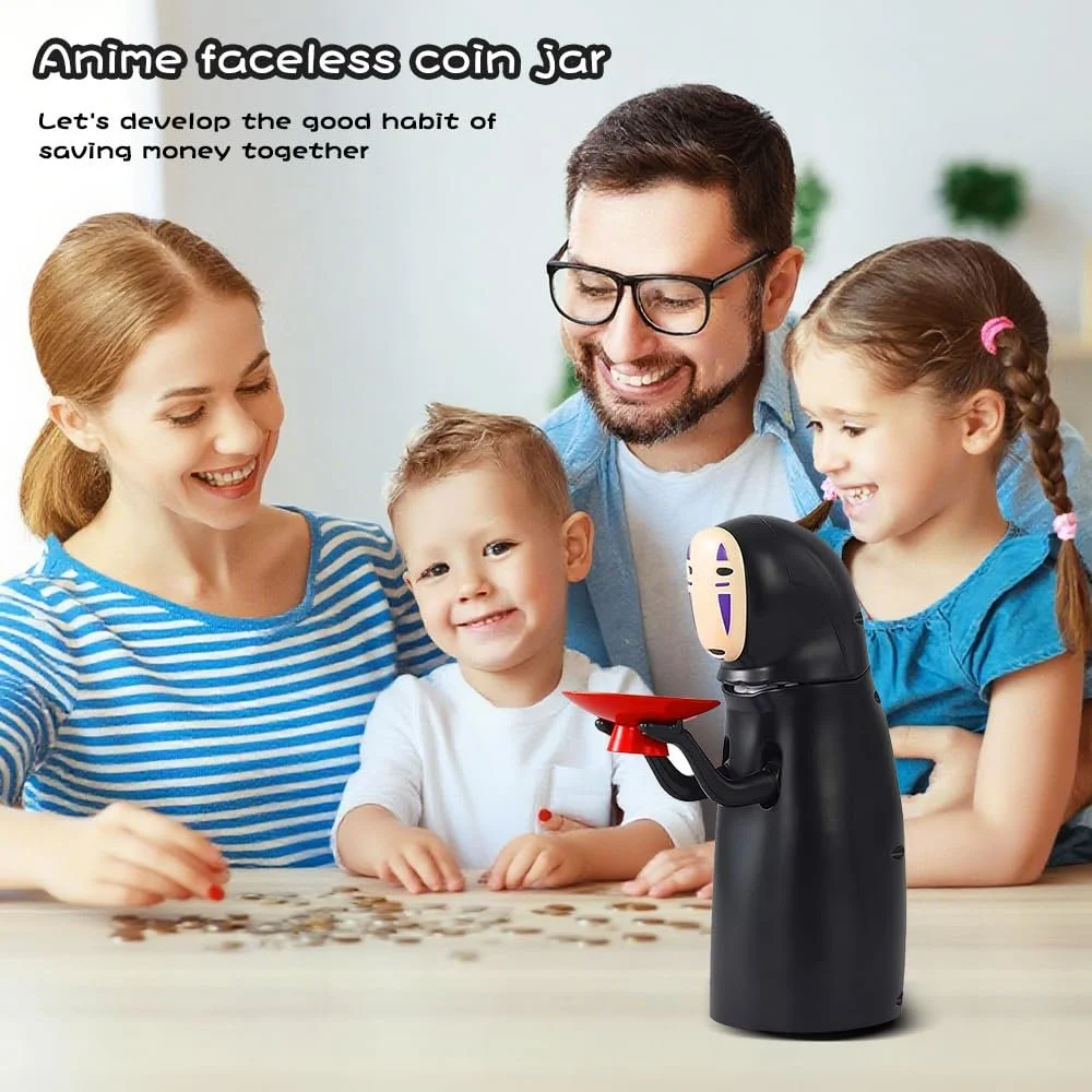 Скарбничка цифрова Безликий зі звуковими ефектами автоматична для дітей та дорослих, фото №7