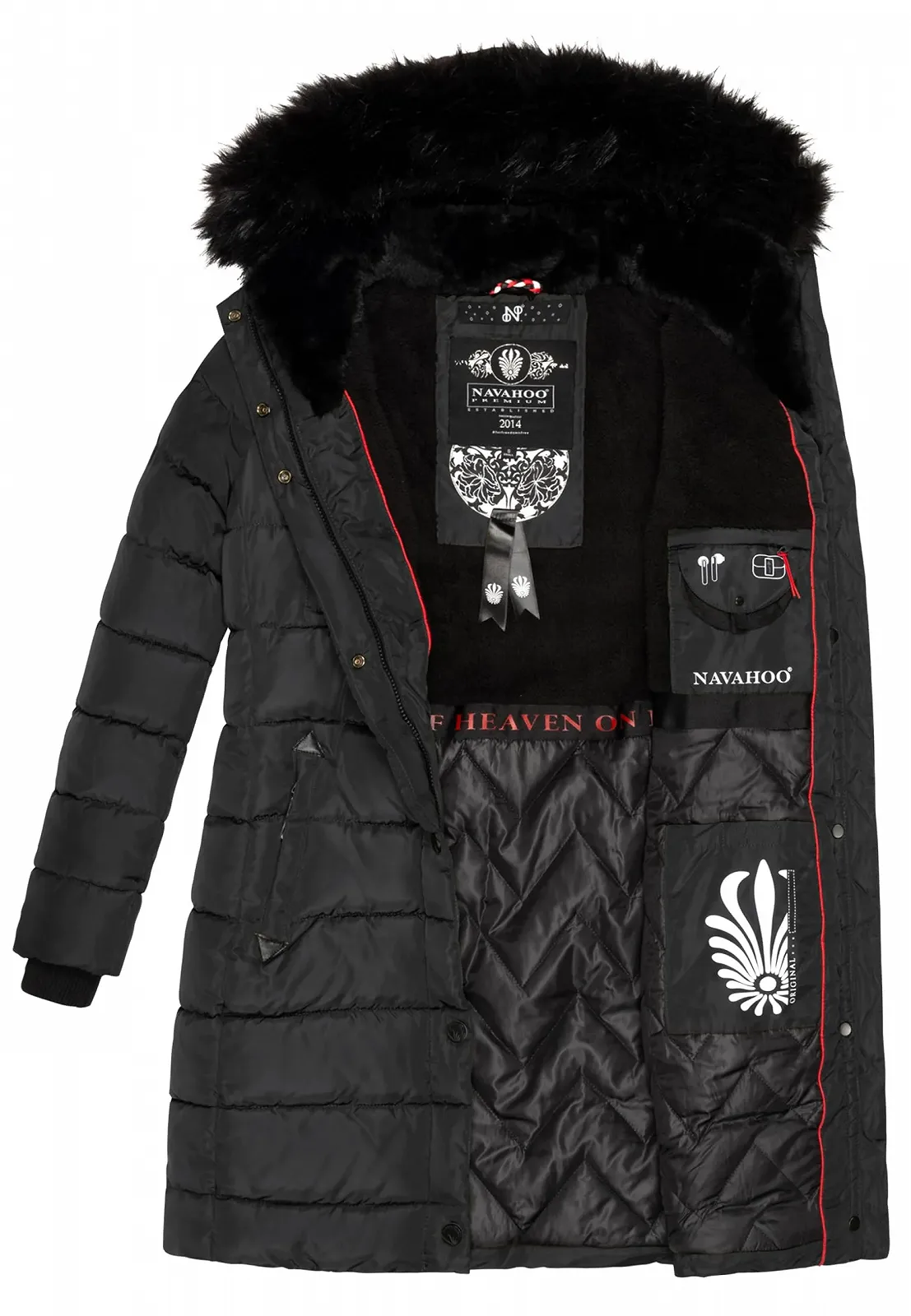 Парка Navahoo B897 Женская Теплая Зимняя Куртка с Капюшоном Длинная, фото №5
