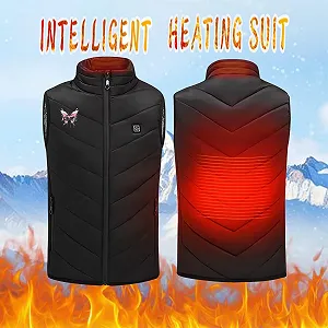 Детский жилет с подогревом AEGJEGVD Однотонный synthetic.ua - Фото 1