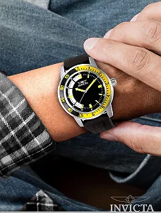 Годинник кварцовий чоловічий Invicta Specialty Edelstahl 45 мм synthetic.ua - Фото 1