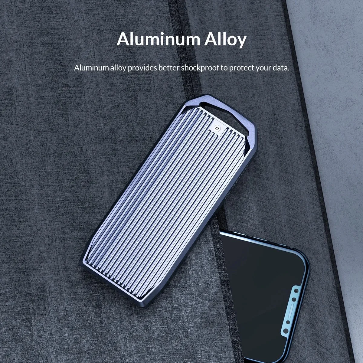 Зовнішній адаптер ORICO 40Gbps M.2 NVMe SSD to USB4, фото №10