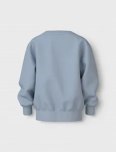 Свитшот Name it mini Nmfvallene LS RLX Sweat Bru для девочек synthetic.ua - Фото 1