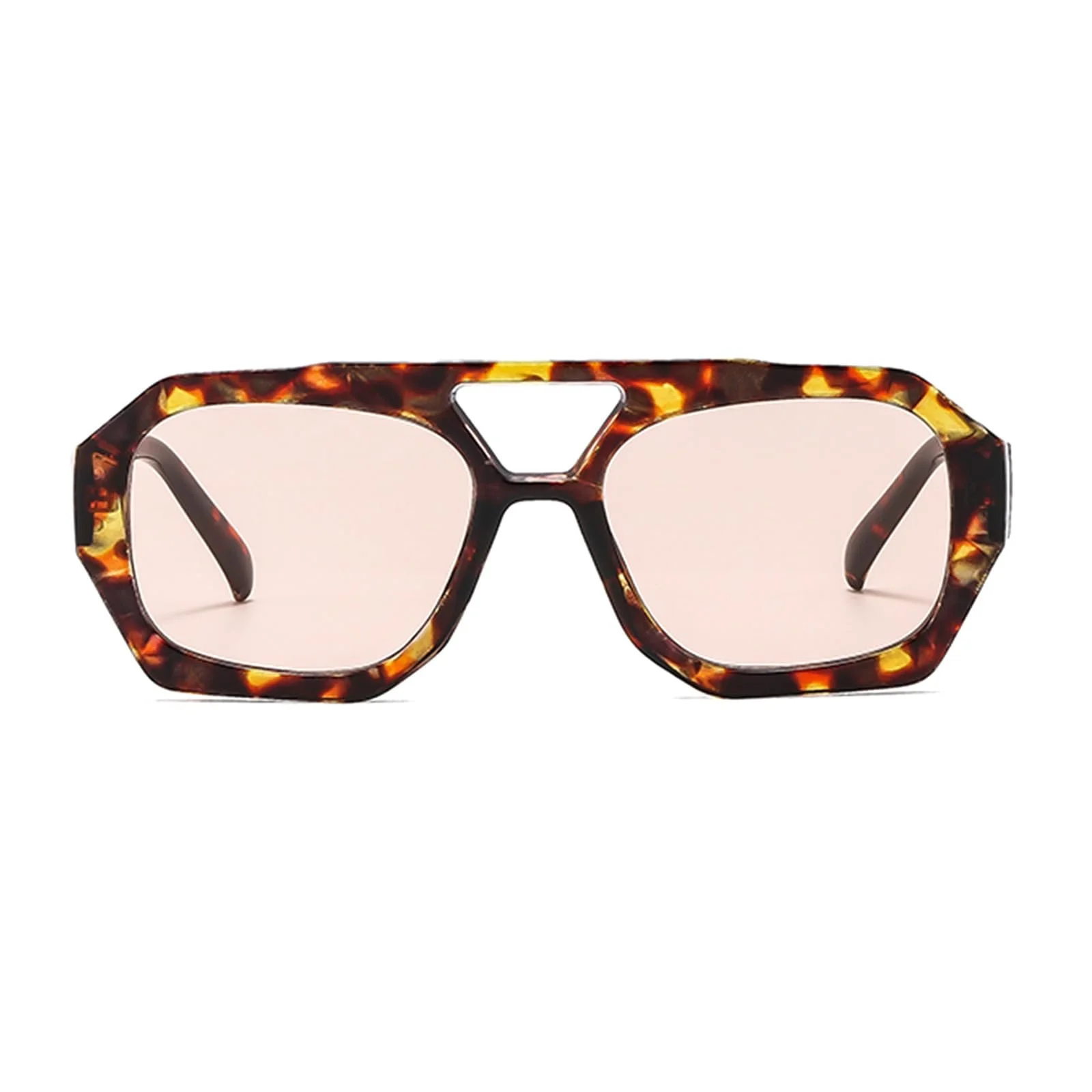 Сонцезахисні окуляри Авіатори YAMEIZE 70s Retro Double Bridge для жінок та чоловіків Класичні, фото №2