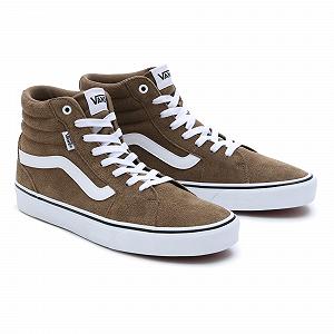 Кроссовки Vans Filmore Hi мужские высокие Черный - Фото 1