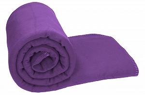Покривало Betz Maxi Фліс 140 x 190 см Фіолетовий, щільність: 220 г/м² - Фото 1