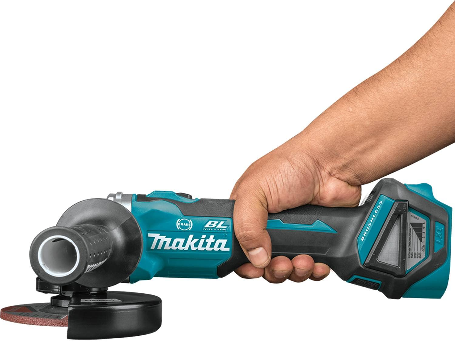 Угловая шлифмашина Makita DGA513Z / 125 мм / 3000 - 8500 об./мин / Черный, фото №3